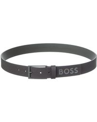 BOSS - Tino Net Leather Belt - Lyst