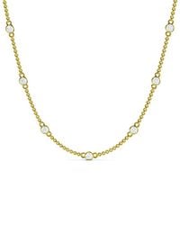 Lab Grown Diamonds - 14K 4.00 Ct. Tw. Lab-Grown Diamond Necklace - Lyst