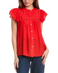 Nanette Lepore - Button-Down Blouse - Lyst