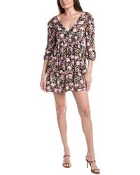 Saltwater Luxe - Printed Mini Dress - Lyst