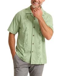 Tommy Bahama - Palm Fresco Border Silk Camp Shirt - Lyst