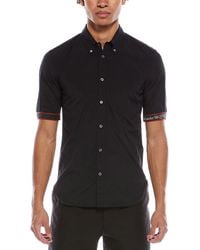 McQueen - Logo Tape Shirt - Lyst