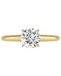 Diana M. Jewels - Diana M. Fine Jewelry 14K 2.00 Ct. Tw. Lab Grown Diamond Solitaire Ring - Lyst