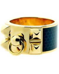 Hermès - 18K Collier De Chien Ring (Authentic Pre-Owned) - Lyst