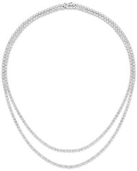 Sabrina Designs - 14K 9.75 Ct. Tw. Diamond Tennis Necklace - Lyst