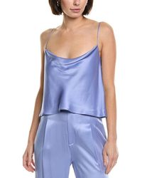 LAPOINTE - Satin Bias Cami Shirt - Lyst