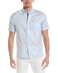 Ted Baker - Lytham Regular Fit Linen-blend Shirt - Lyst