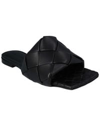 Bottega Veneta - Lambskin Leather Lido Flat Sandal, Never Worn (Authentic Pre-Loved) - Lyst