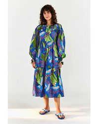 FARM Rio - Macaw Midi Dress - Lyst