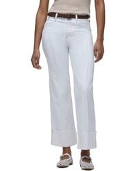 Hudson Jeans - Rosie High Rise Pintucked Wide Leg Jean - Lyst