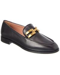 Aquazzura - Brandi Leather Loafer - Lyst