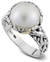Samuel B. - 18K & Pearl Ring - Lyst
