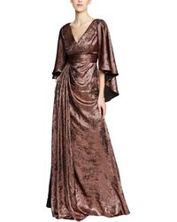 THEIA - Nadine Asymmetric Gown - Lyst