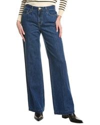 L'Agence - Clayton High-Rise Wide Leg Jean - Lyst