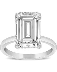 Lab Grown Diamonds - 18K.15 Ct. Tw. Lab-Grown Diamond Solitaire Ring - Lyst