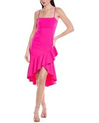 Susana Monaco - Ruffle Midi String Dress - Lyst