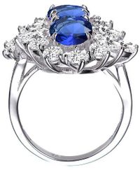 Genevive Jewelry - Diamond Cz Statement Ring - Lyst