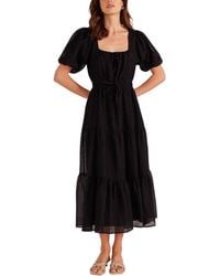 MINKPINK - Amy Tiered Midi Dress - Lyst