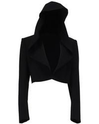 Alaïa - Alaïa Hooded Bolero Jacket, Size It (Authentic Pre-Loved) - Lyst