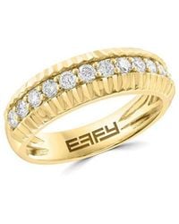 Effy Fine Jewelry - 14K 0.48 Ct. Tw. Diamond Ring - Lyst