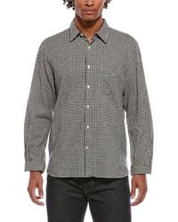 Officine Generale - Officine Generale Benoit Linen-Blend Shirt - Lyst