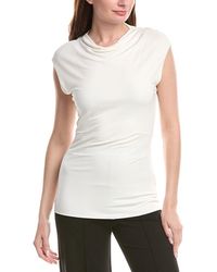 BOSS - Elamma Drape Top - Lyst