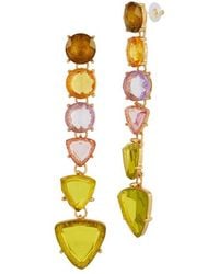 Sphera Milano - Plated Cz Earrings - Lyst