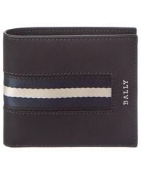 Bally - Hasai Leather Bifold Wallet - Lyst