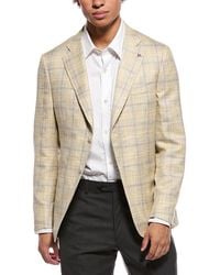Isaia - Capri Wool, Silk & Linen-Blend Sport Jacket - Lyst