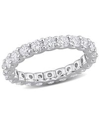 Lab Grown Diamonds - 14K 2.20 Ct. Tw. Lab Grown Diamond Eternity Ring - Lyst