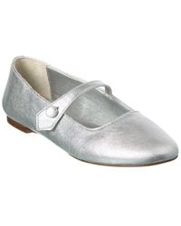 M by Bruno Magli - Sofia Leather Flat - Lyst