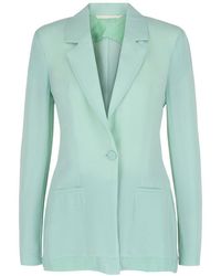 Givenchy - Single-Breasted Sheer Silk Blazer - Lyst