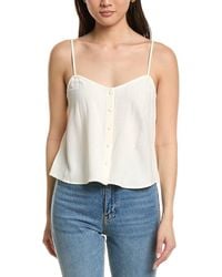 Z Supply - Savoy Linen-Blend Tank - Lyst