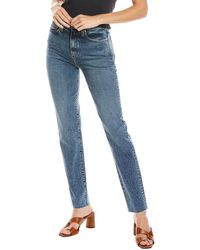 Le Jean - Lara Willow Wash High-Rise Slim Jean - Lyst