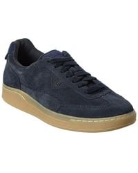 Clarks - Craftrally Ace Suede Sneaker - Lyst