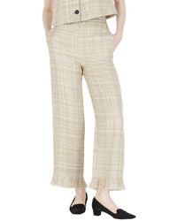 Adam Lippes - Sutton Linen & Silk-Blend Pant - Lyst