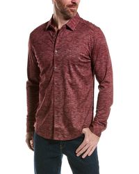 RAFFI - Dobby Print Shirt - Lyst