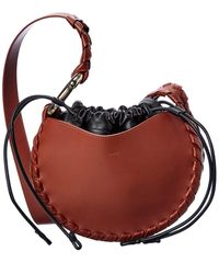 Chloé - Mate Small Leather Hobo Bag - Lyst