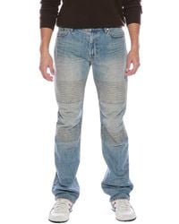 Helmut Lang - Tinted Mid Moto Worker Jean - Lyst