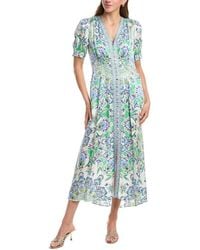Hale Bob - Ila Silk-Blend Maxi Dress - Lyst