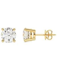 Lab Grown Diamonds - 14K 3.00 Ct. Tw. Lab-Grown Diamond Earrings - Lyst
