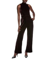 Reiss - Dori Velvet Jumpsuit - Lyst