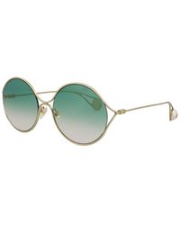 Gucci Round 58mm Sunglasses - Multicolour