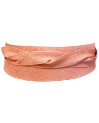 Ada - Classic Wrap Leather Belt - Lyst
