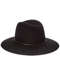 Phenix - Short Brim Wool Fedora - Lyst