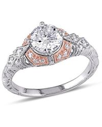 Rina Limor - 14K Two-Tone 1.01 Ct. Tw. Diamond Ring - Lyst