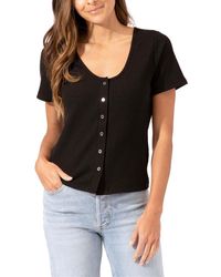Threads For Thought - Lauryn Rib Knit Slim Top - Lyst