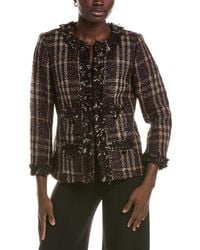 Anne Klein - Patch Pocket Jacket - Lyst