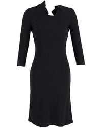McQueen - Back Bow Quarter Sleeve Dress, Size It, (Authentic Pre- Loved) - Lyst