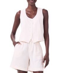 NIC+ZOE - Nic+zoe Rumba Linen-blend Vest - Lyst